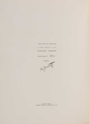 [Светлов В. Анна Павлова. Перевод на фр. яз. В. Петров. Гравюры Д. Галаниса], 1922.